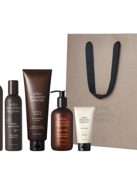 予 日本john masters organics限定福袋H＆H全身护理礼盒滋润保湿