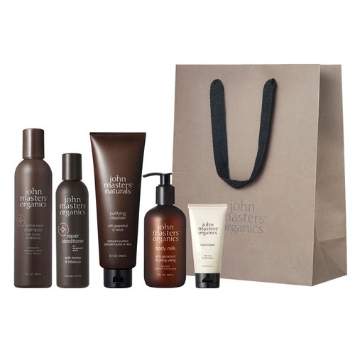 予 日本john masters organics限定福袋H＆H全身护理礼盒滋润保湿