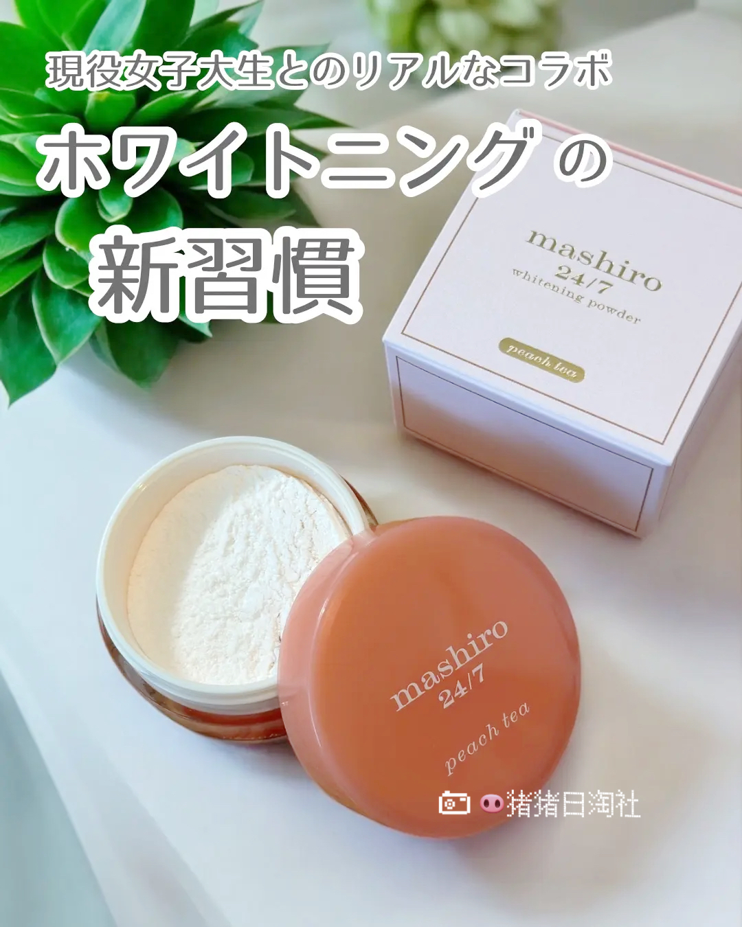日本小众mashiro24/7粉状白牙膏洁牙粉 清洁呵护牙齿