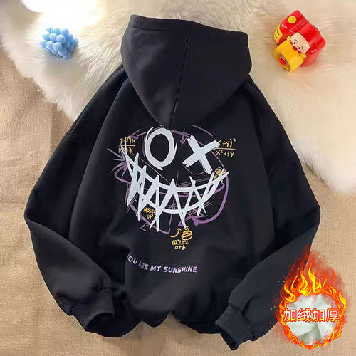 男童卫衣2025春装新款美式外套