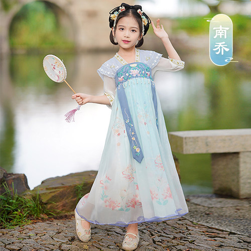 女童汉服2026新款超仙古风连衣裙