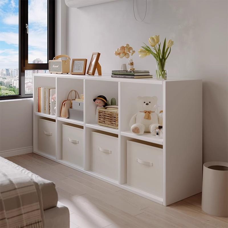 收纳柜储物柜卧室家用落地自由组合格子柜多功能置物架展示柜书柜