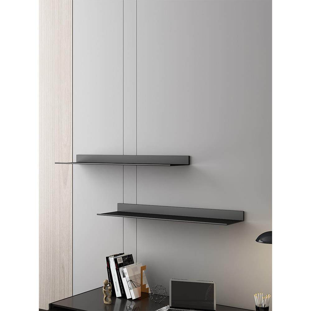 铝合金层板置物架简约壁挂一字隔板金属搁板收纳架太空铝墙上书架,住宅家具,搁板/置物架/家用陈列架,淘宝优惠券,粉丝福利购,淘宝优惠卷