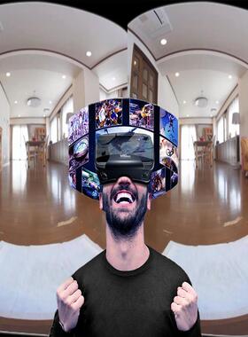 【看评论内容】vr眼镜自源放手机专用品电影ar影片3d虚立体性礼包