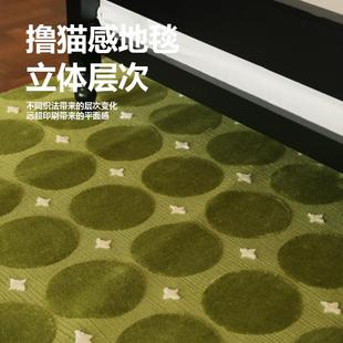 丛林星辰地毯客厅茶几毯垫卧室房间整铺家用高级轻奢 集木室物所