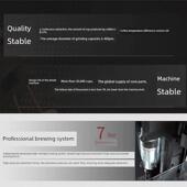 KALERM 一键商用全自动现磨咖啡机拿铁牛奶办公室酒店 咖乐美E30B