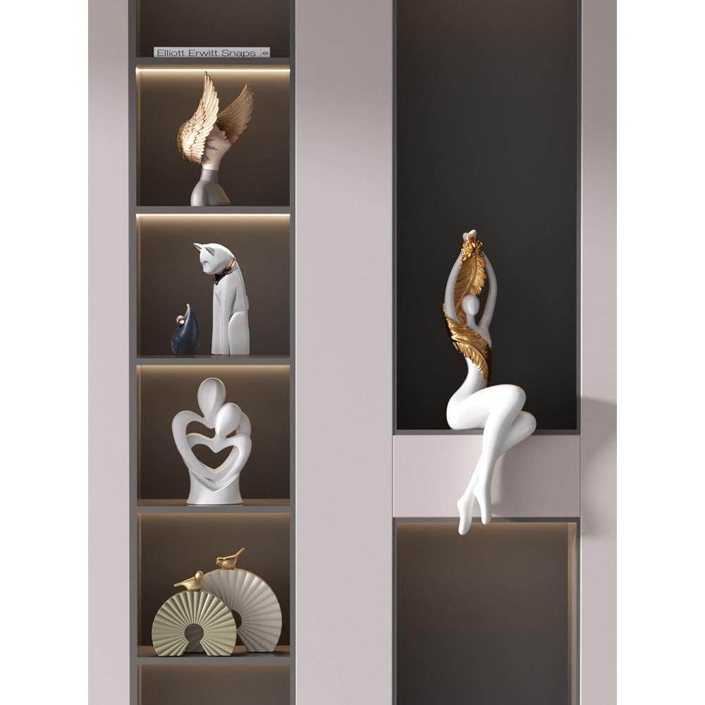 高级感玄关隔断摆件入户客厅电视柜酒柜装饰办公室艺术软装工艺品,家居饰品,装饰摆件,淘宝优惠券,粉丝福利购,淘宝优惠卷