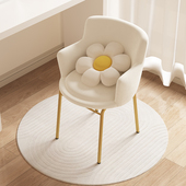 北欧化妆凳子轻奢化妆台网红靠背椅子女生可爱卧室现代简约ins风