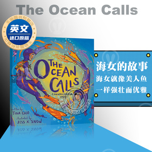 海女 包邮 Ocean 现货 故事英文原版 Cho 呼唤 Tina 海洋 原著小说故事书 The 进口图书 Calls