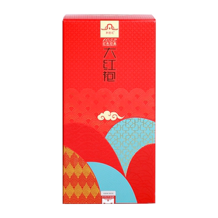 和德元1052红色经典浓香型大红袍茶叶乌龙茶茶叶特级送礼盒装150g