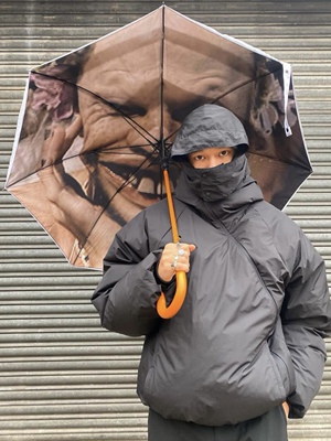 PAF5.0斜拉链重磅联名羽绒服潮