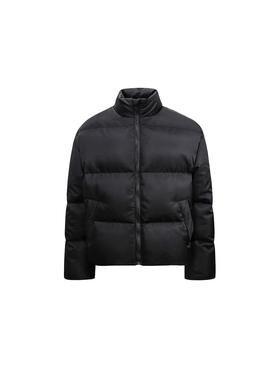 DRKK 90白鸭绒立领短宽版羽绒服 Boxy版简约保暖防风面包服夹克潮