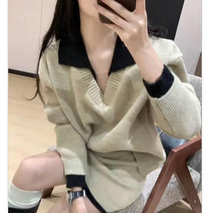 针织毛衣连衣裙子女秋冬季2026新款巨好看穿搭一整套装内搭小个子