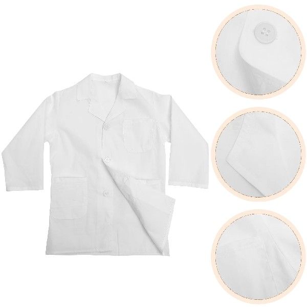 Children's Lab Coat Doctor for Dress up Kids Doctors Coats