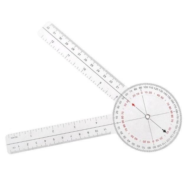 Goniometer Joint Ruler Calibrated Orthopedics Angle Rule 13i