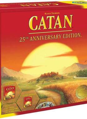 English Catan catan board game puzzle