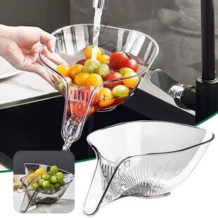 Kitchen washing Drain Basket Multifunctional Household Veget