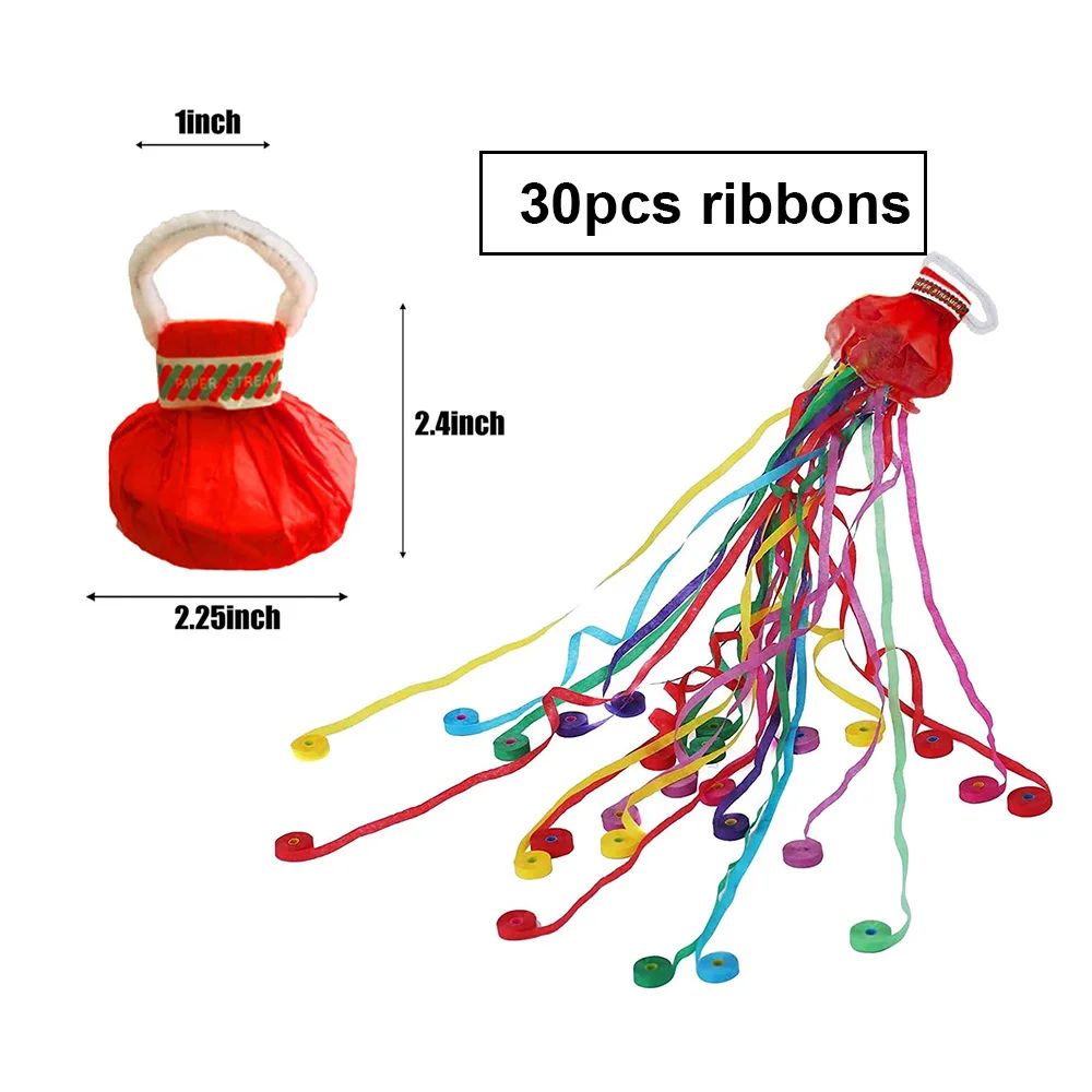 10-50pcs Party Samers Popper Hand Throw Confetti Samers Magi