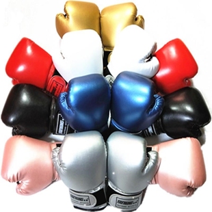1 Pair Kids Boxing Gloves Training Sparring Gym Mitts
