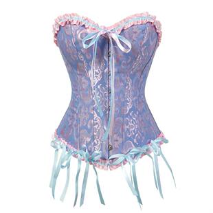 Gothic Vintage Top Bustier Lace Steampunk Corset Corsets