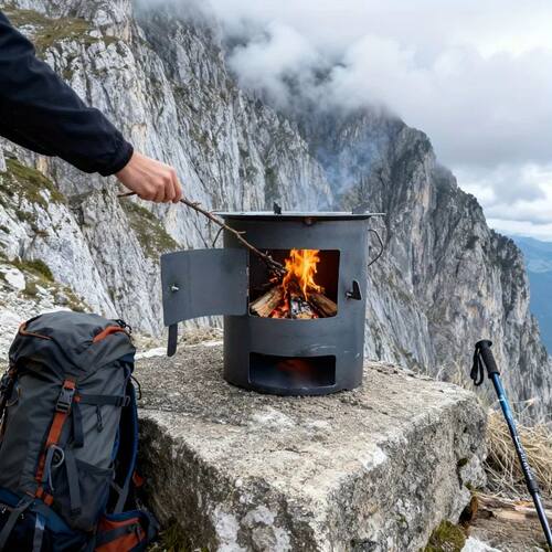 Portable Outdoor Fire Pit Stove, Kitchen Tools, Kitchen Item