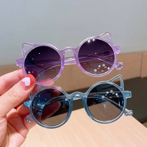 Girls Boys Cute Animal Cartoon Ears Sunglasses Outdoor Sun P