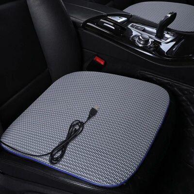 Summer Car Seat Cushion 3D Honeycomb Breathable Cushion USB
