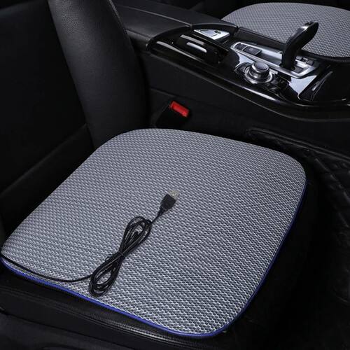 Summer Car Seat Cushion 3D Honeycomb Breathable Cushion USB