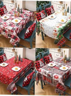 Christmas Table Runner Cloth Merry Christmas Decoration for