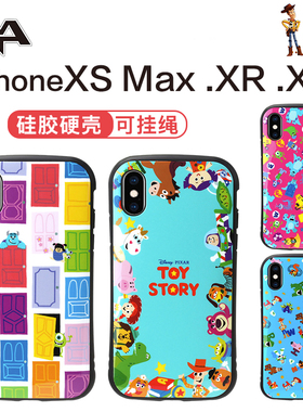 Outler清仓PGA正版适用苹果iPhoneXsMax卡通米奇全包XR手机保护壳硅胶可挂绳
