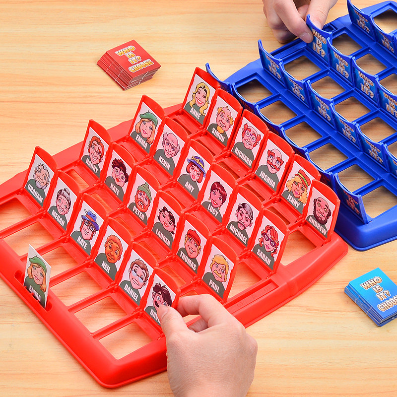 儿童益智思维训练家庭亲子互动玩具抖音猜猜我是谁桌游记忆专注力