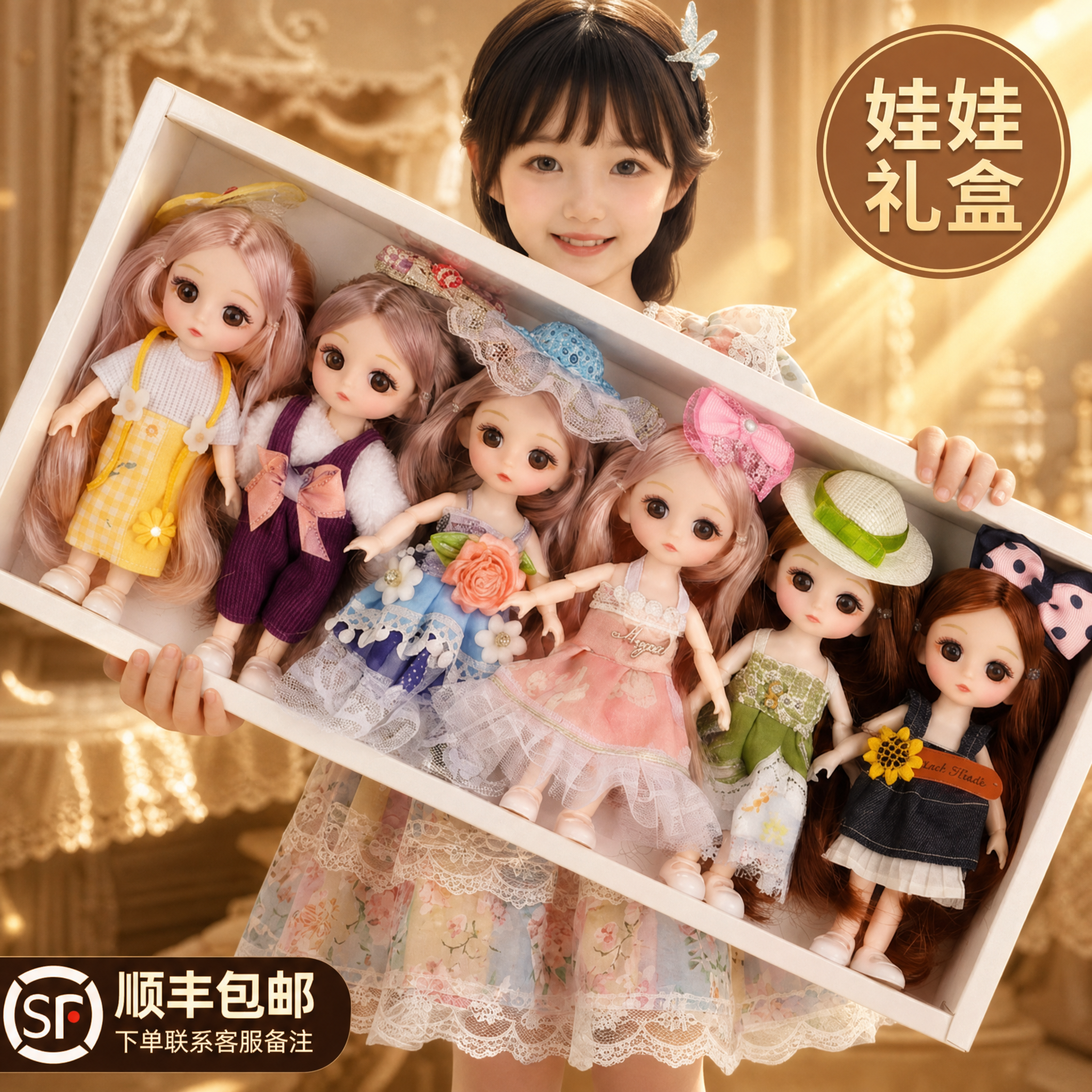 儿童洋娃娃玩具女孩公主2026新款