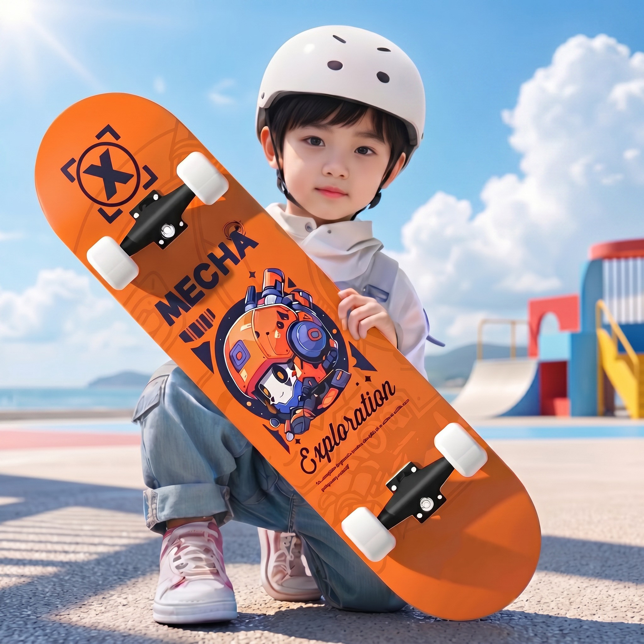 滑板车6到12岁滑板儿童女生初学者专业板3青少年路陆地成人冲浪板