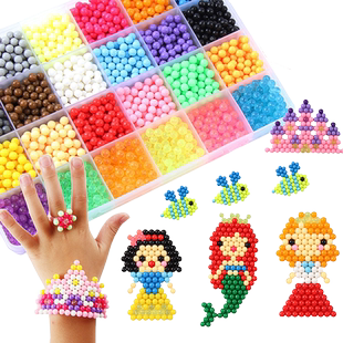 钥匙扣手工diy配件制作书包挂件圈环挂饰小饰品女孩儿童益智玩具