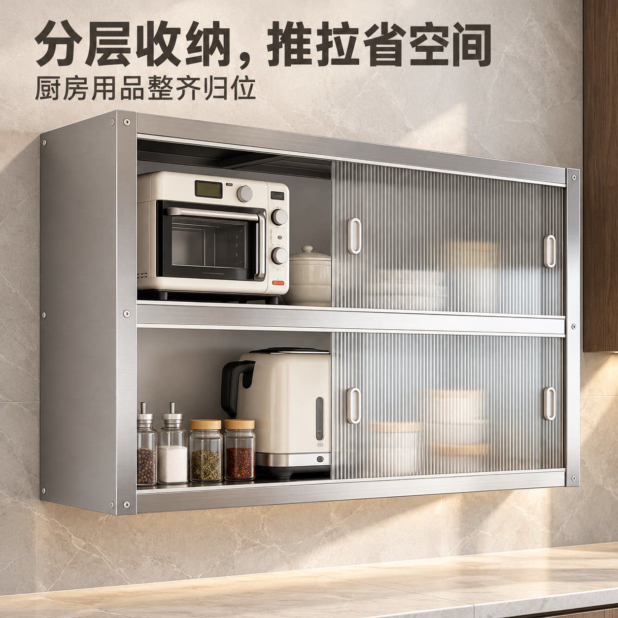 厨房墙上壁挂置物架墙面挂架墙架