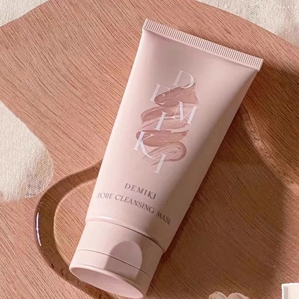 日本Demiki清洁泥膜粉豆腐100g粉泥涂抹式清洁毛孔面膜