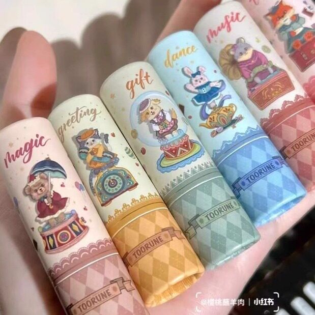 toorune肽润魔园镜光口红小众品牌水光新款学生女正品平价唇膏图片