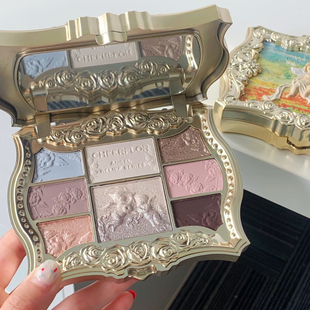 CHEERFLOR游乐者眼影盘八色一盘多用哑光大地色新手日常淡妆多色