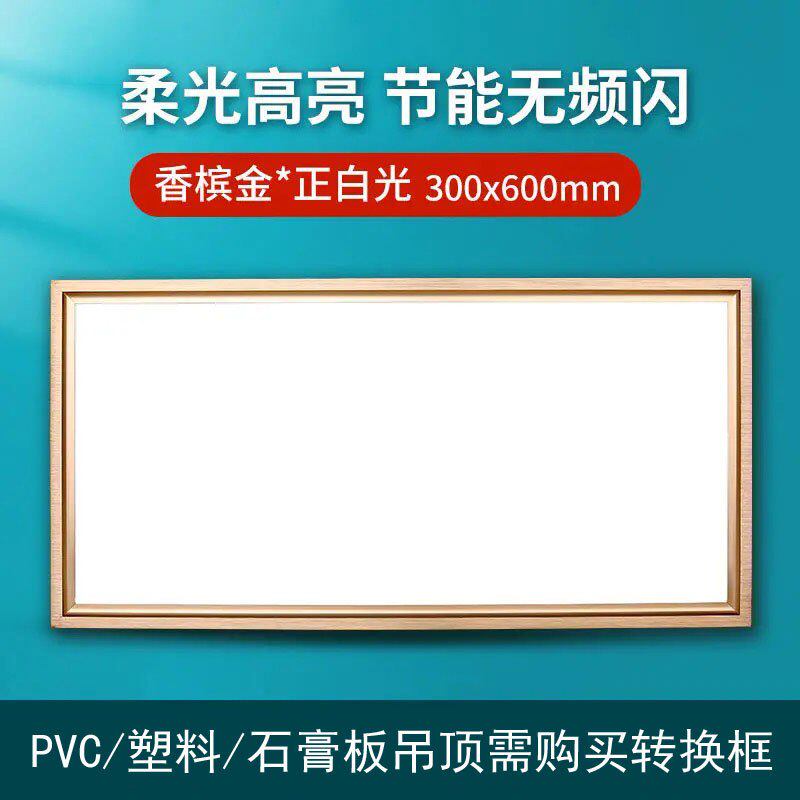 集成吊顶led灯30x60厨房