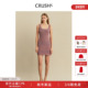 新年 连衣裙 多彩珠片花呢U领无袖 CRUSH Collection2025年早秋新款