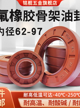 氟胶骨架油封TG4外螺纹内径62-97耐高温耐腐蚀耐磨TC骨架油封水封