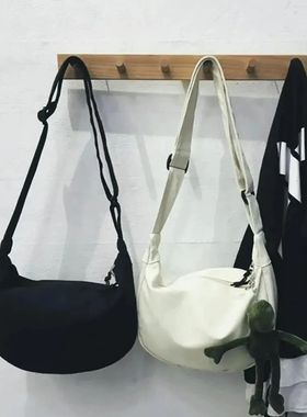 Casual Nylon Hobos Crossbody Bag for Women Designer Shoulder