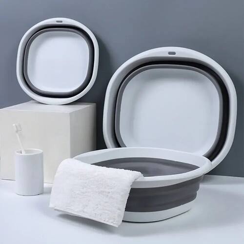 Plastic Folding Basins Portable Wash Basins Folding Laundry