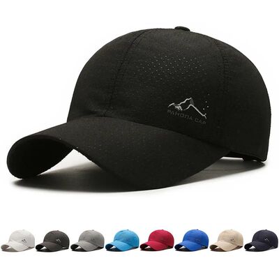 Unisex Simple Cross Water Drop Embroidery Baseball Caps Spri