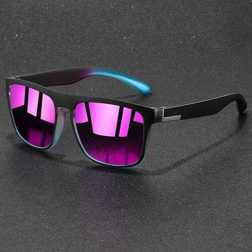Fashion Vintage Square Sports Sunglasses Men Women Fishing D