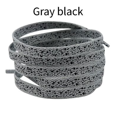 1Pair Ink Splash Rope Shoelace 0.8cm Wider Laces for Shoes C