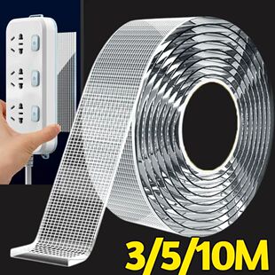 Tape Sided Double Removable Strong Adhesive Transparent Nano