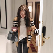 跨境女士针织毛衣春秋装 潮流上衣 针织衫 2026新款 洋气百搭宽松开衫