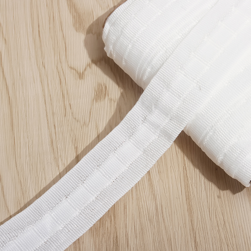 【2.5cm宽】窗帘布带 窄布带 韩式布带窗帘配件辅料小抽带装饰s钩