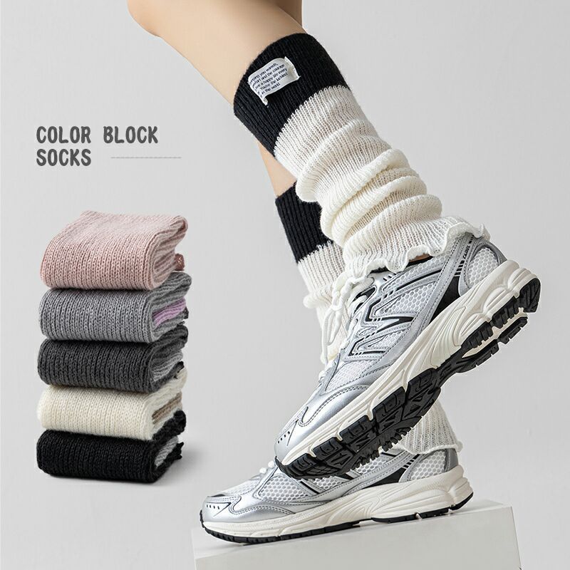 新款堆堆袜套针织春秋款jk腿套